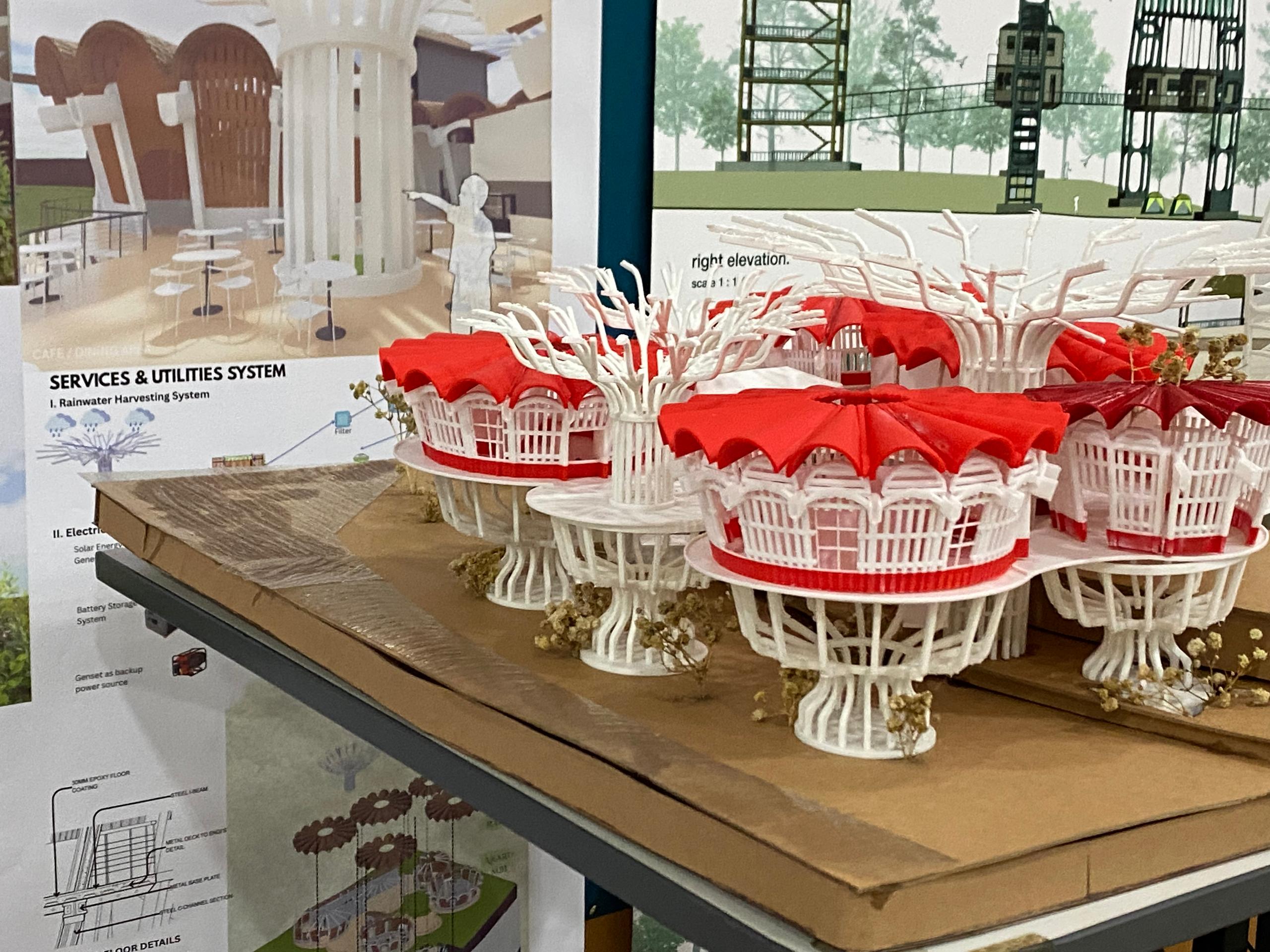 Site layout model
